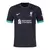 Camisa Liverpool II 24/25 - Torcedor Nike Masculina - Preta com detalhes em verde - comprar online