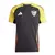 Camisa Atlético Mineiro Treino 25/26 - Torcedor Adidas Masculina - Preta com detalhes em amarelo e laranja - comprar online
