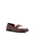 Mocassim Bicolor Couro Vinho com Off White - comprar online