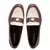 Imagem do Mocassim Bicolor Couro Vinho com Off White