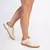 Tênis Recortes Off White com Rosa - comprar online