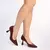 Scarpin Bordo - comprar online