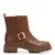 Bota Biker Caramelo Couro