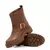 Bota Biker Caramelo Couro