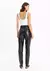 Calça Skinny Cintura Alta PU na internet