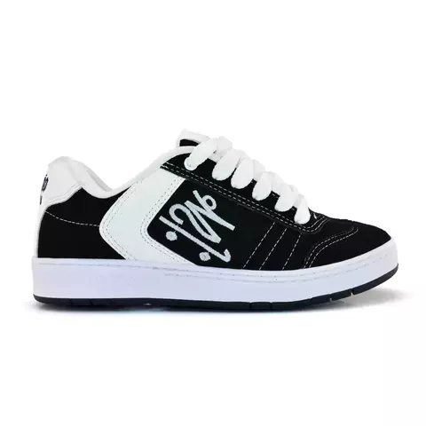 Tenis Qix Chorão lado-B preto & branco