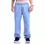 Calça Your Face Jeans Balão Delavê
