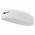 TESTEIRA NIKE SWOOSH HEADBAND WHITE - comprar online