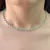 Choker Olho Grego Azul Claro - Banho Ouro 24k - Fecho Tradicional - comprar online