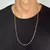 Corrente Cadeado Duplo 2,8mm - 60cm - Banho Ouro 24k - Fecho Gaveta - comprar online