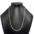 Corrente Grumet 4mm - 60cm - Banho Ouro 24k - Fecho Gaveta - comprar online