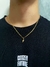 Corrente Piastrine 2mm - 50cm + Pingente Raio Cravejado em Zircônia - Banho Ouro 18k - comprar online