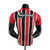 Camisa São Paulo II 22/23 - Jogador Adidas Masculina - Vermelha e preta e branca com patrocínio - comprar online