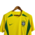 Camisa Seleção Brasileira Retrô I 2002 Nike Torcedor Masculina -Amarela com detalhes em verde - FUT POWER STORE