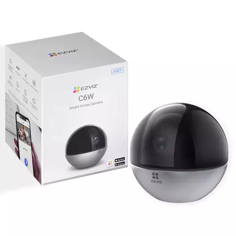 Camara De Seguridad Wifi Ip Ezviz Domo 2k 4mp Audio Motoriza
