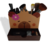 Porta-Maquiagem Duplo com Gaveta "Capivara Tina"