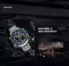 Naviforce men assist topo marca de luxo grande dial relógios do esporte dos hom na internet