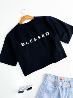 T-shirt Cropped Feminina Estampado Ismênia Ref. 809 (12345670018924153733)