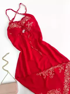 Vestido Feminino Longo Estampado Brigida Ref.1128 na internet