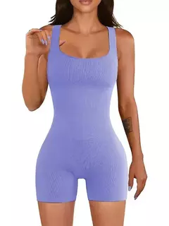 Bodysuit shapewear feminino corpo inteiro shaper macacão yoga apertado emagrecimento bodysuit com sutiãs - loja online
