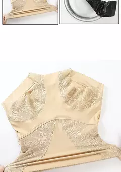 Cintura alta shapewear barriga controle calcinha renda emagrecimento roupa interior feminina cintura trainer corpo shaper roupa interior - comprar online
