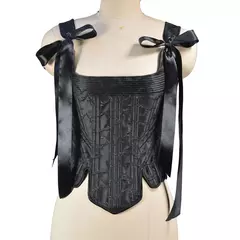 Tops de tubo sexy para mulheres, tanque cortado, cor sólida, alça de laço, bustier, sem mangas, Criss Cross, espartilho com cordões, colete bonito, novo - comprar online
