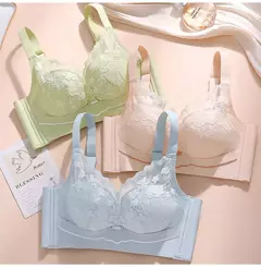 Sutiã push up com seios pequenos, ajustável, respirável, ultra-fino, estilo confortável, para o verão