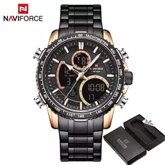 Naviforce men assist topo marca de luxo grande dial relógios do esporte dos hom - comprar online