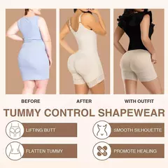 Alta Compressão Cintura Trainer, Fajas Colombianas, Emagrecimento Butt Lifting, Perder peso, Cirurgia BBL Post Op, Pacote Shapewear - loja online