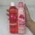 Kit sabonete líquido e esfoliante rosa mosqueta Ludurana