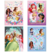 CADERNO BROCHURA 80FLS PRINCESAS 2025