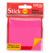 NOTAS ADESIVAS NEON MAGENTA 76MMX76MM-C/100 FLS
