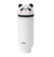 ESTOJO ESTAMPADO - SILICONE - 1 ZIPER - PANDA