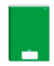 CADERNO BROCHURA VERDE 96FLS