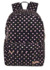 MOCHILA LOVE BLACK HEART 1UN (33X15X44CM)
