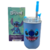 COPO NEO C/CANUDO 300ML STITCH