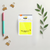 BLOCO AUTOADESIVO ELETROSTATICO 76X76 AMARELO 30FLS - comprar online
