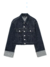 Jaqueta Jeans Cropped Oversized - comprar online