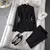 Senhoras blazer jaqueta feminina temperamento design ol sentido nicho moda carre - dominios moda e  acessorios