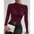 Camisetas femininas outono simples liso manga comprida - comprar online