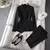 Senhoras blazer jaqueta feminina temperamento design ol sentido nicho moda carre - loja online