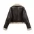 Jaqueta shearling feminina