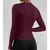 Camisetas femininas outono simples liso manga comprida - loja online