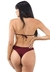 Biquini De Amarrar Marsala Cortininha | REF: BK73 - BellaVest