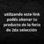 PRODUCTO DE SEGUNDA SELECCIÓN en internet