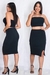 Saia Tricot Fenda Lateral Tendência Moda Verão (PIETRA)