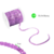 Lentejuelas Metalizadas 6Mm Lila Rollo X 100 Yds en internet