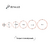 Aros Set 6 Pares; 6 Medidas Rose Bag Por 12 Sets - comprar online