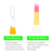 Imagen de Pincel Aplicador Mascarillas Mango Blanco X Unidad