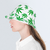 Gorro Piluso Rastafari Blanco/Verde Por Unidad
